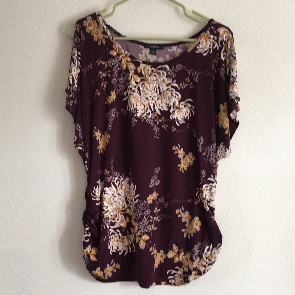 Women's Espresso Blouse size large.